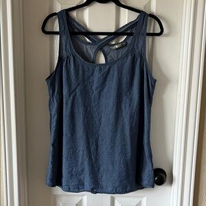 The North Face Denim Blue Tank Top